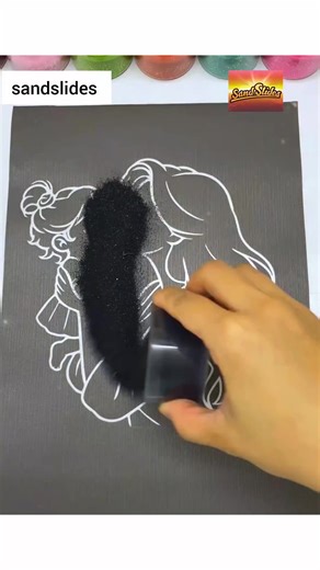 Cómo hacer pintura de arena paso a paso