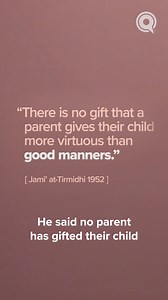 1.1K views · 114 reactions | Our children are constantly observing and learning from the way we speak, engage, and act around others. Are you raising your children with the right mannerisms? Are there areas you can improve as a parent? Watch "Keys to Prophetic Parenting," with Sh. Ibrahim Hindy here: https://yqn.io/u81 | Yaqeen Institute for Islamic Research | Facebook