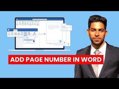 How to Add Page Numbers in Word | From Specific Page (2026 Guide)