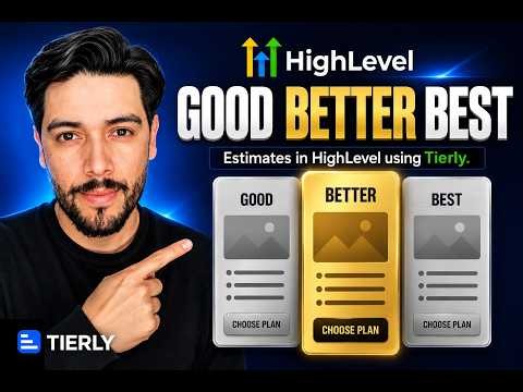 Good, Better, Best Estimates in Tierly | GoHighLevel App for Contractors & Agencies