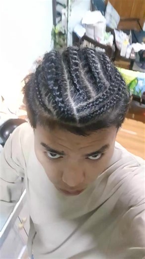 removing my braids #trending #fypシ #braids #cornrows #braidstyles