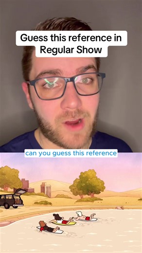 Guess this reference in Regular Show! #cartoon #cartoontrivia #guessthereference #regularshow #entertainment