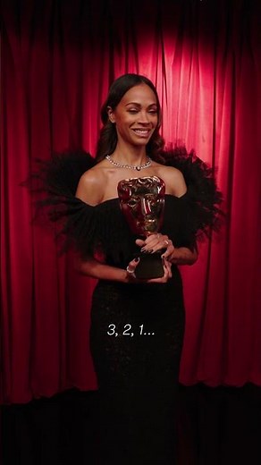 Zoe Saldaña is Frozen in Time! | BAFTA