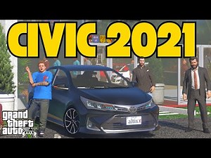 BUY DREAR CAR CIVIC 11 GEN | GTA V Real Life Pakistan 🇵🇰 | GTA 5 PAKISTAN