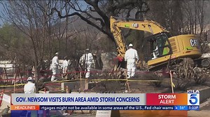State and local officials prepare SoCal burn scar areas ahead of incoming storm