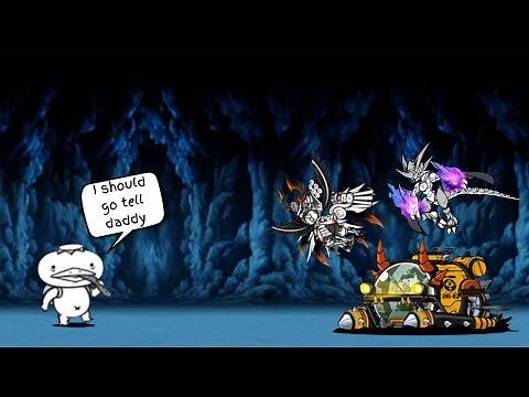 Bottom of the Swamp - Unlocking Teacher Bear Cat (rush strat) | The Battle Cats