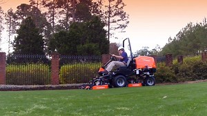 Day 16. Behind today's door is another product launch. We introduced our new AR Series this year. Featuring TrueDeck cutting units, the AR series makes achieving a superior quality of cut easy. See for yourself… | Jacobsen Turf Mowers