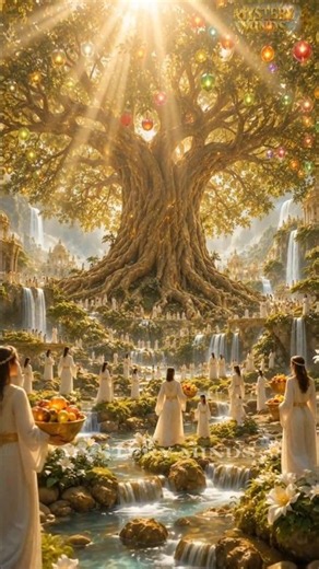 The tree of life #youthchoir #choir #youthchristianmedia #christianmusic #youthgroup #midjourney