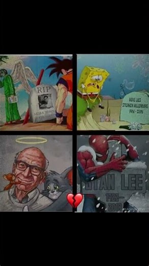 All legends in one frame #anime #spideyedits #marvel #spogebob #dargonballz #shortsfeed