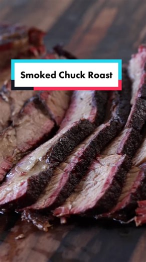 Easy smoked chuck roast that turns out incredibly tender