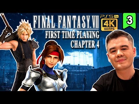 Meeting Jessie's family 🤗 Chapter 4 "Mad Dash" 🏍️ Final Fantasy 7 Remake Let's Play Part 3 🎮 PS5 Pro