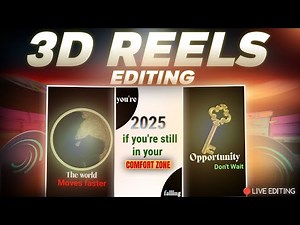 How to Make 3D Reels Edit in Alight Motion (Step by Step)