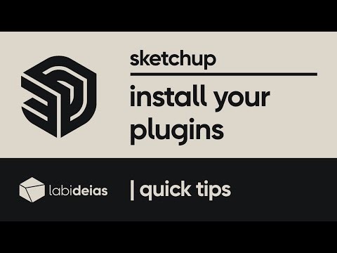 sketchup | how to install plugins or extensions