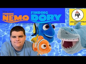 Disney Finding Nemo and Dory! PLUSH COLLECTION | ✨ Andy’s Solo Show ✨ | Melick Adventures Collab