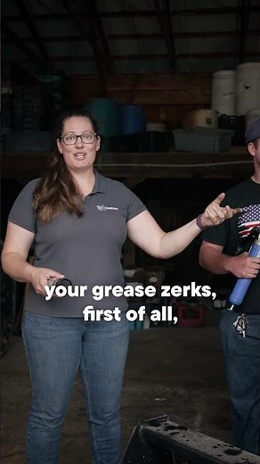 How to Grease a tractor 🚜