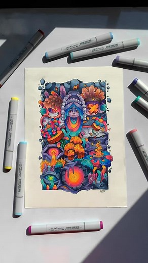 Jack AC Art Official | My Doodle master course 1/2 is reopening soon! You can join the waiting list now! Link in my bio⏩️🔥. . . . . . . #art #artist #doodle #fyp... | Instagram