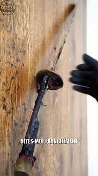 Personne ne pensait que cette épée pouvait être sauvée… 😳⚔️