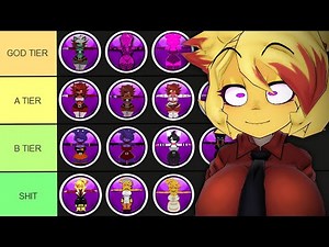 Fap Nights At Frenni's Tier List! (Ranking All The Outfits Again)
