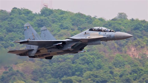The Su-30 Dance - Thrust-Vectoring Power Over Langkawi