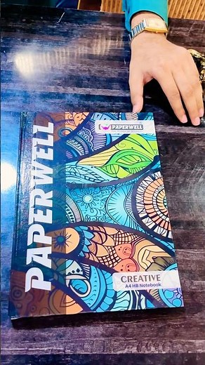 📒 Paperwell A4 Hardboard Notebook | Strong Cover, Premium Paper, Stylish Design