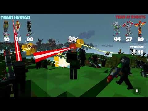 "Humans Vs Ai: Battle Simulator" Game Teaser Trailer
