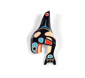 Northwest Coast Native Orca Whale Wall Carving - Etsy