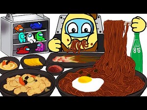 JJAJANGMYEON MUKBANG - ANIMATION MUKBANG #7 | GH'S ANIMATION