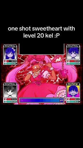 Sweetheart Omori: Level 20 Kel One Shot Gameplay