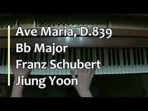 Piano Part- Ave Maria, D. 839, Franz Schubert (Bb Major)