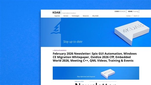 February 2026 Newsletter Podcast | KDAB