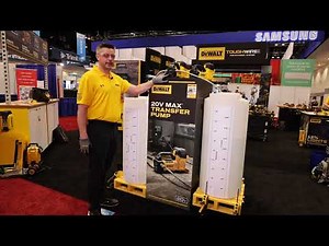 NEW! DeWalt DCE050 20V MAX Cordless Transfer Pump – Move Water Fast!