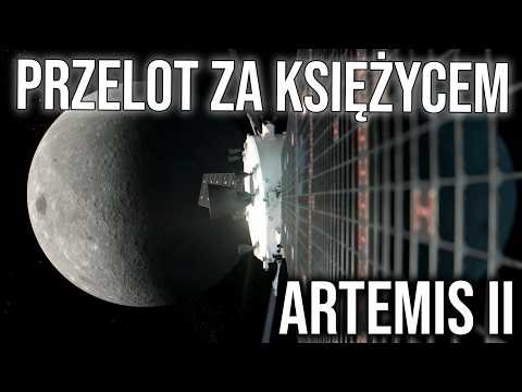 Artemis II: PRZELOT ZAŁOGI ZA KSIĘŻYCEM. Obserwacje przez teleskop 🚀 LIVE