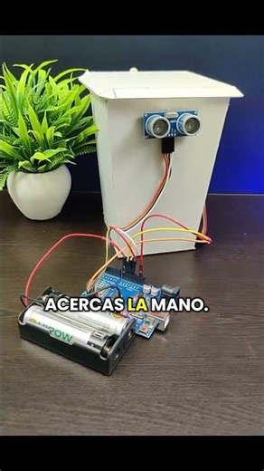 Bote de basura automático con Arduino 🤖🗑️