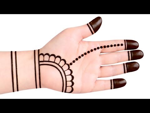 Very Easy Simple Mehndi design | New Stylish Beautiful Mehandi design | Mehendi design | Eid Henna |