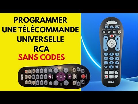 Comment programmer une télécommande universelle RCA sans code - TV - DVD ? #télécommande