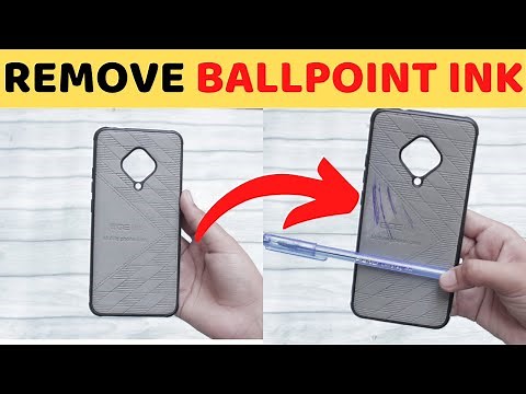 4 Best Ways to Remove Ballpoint or Pen Ink stains from Phone Cover