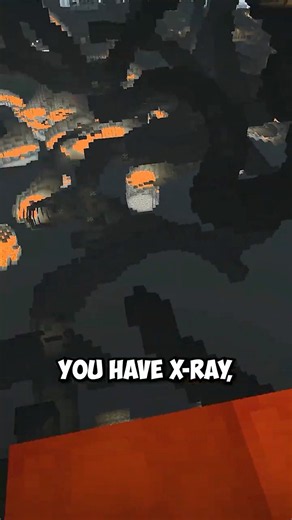legal x-ray in minecraft using cushions!