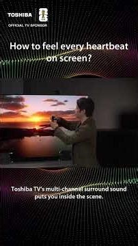🎵 Can a TV screen actually produce sound?