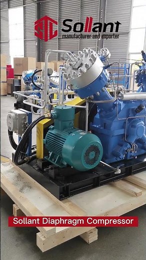 Our Hydrogen Compressors: Engineered for Maximum Durability and Performance -- Sollant Group