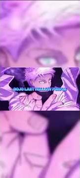 Gojo’s Final Hollow Purple | Jujutsu Kaisen Epic MomentHollowPurple #GojoSatoru #JujutsuKaisen #JJK