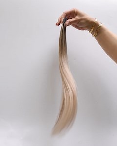 Desinas® Tape Extensions Dark Ash Blonde Balayage
