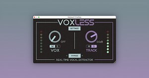 AudioSourceRE releases Voxless V2 vocal separation plugin