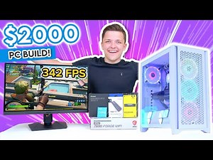 The ULTIMATE $2000 Gaming PC Build 2022! 🔥 White Themed Build ft. 3070Ti w/ Benchmarks!
