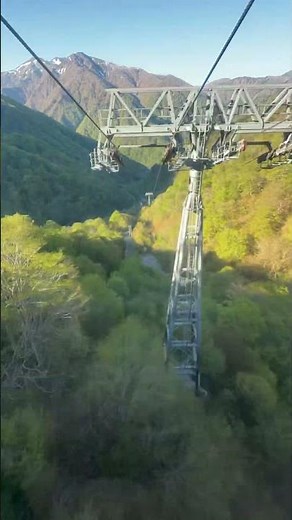 空を舞う｜谷川岳ロープウェイ｜あの頃の鉄道
