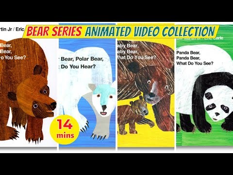 Brown Bear Brown Bear What Do You See Read Aloud Animated | Eric Carle Bill Martin Jr. Compilation