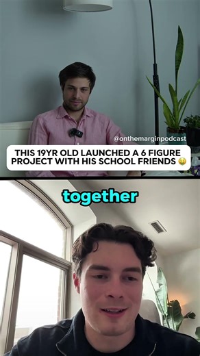 19yr old Entrepreneur Launched a 6 Figure Project with his School Friends ‪@OnTheMarginPodcast‬