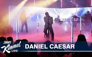 【Daniel Caesar】「Let Me Go」Jimmy Kimmel Live鸡毛秀最新现场