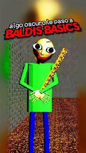 THIS happens if you DEFEAT DARK BALDI in BALDI'S EVIL PLAN😨 #baldi #roblox #shorts #creepy