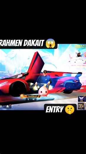 Rahman Style Car Entry Animation 😎🔥 | Free Fire Stylish Entry #freefire