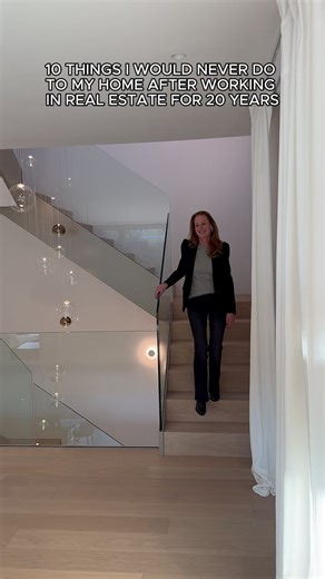 10 things l’d never do to my own home 1. Custom paint colors (red, black, neon). They polarize buyers. Instead: neutral tones-bigger, brighter, more appealing. 2. Converting a garage. Buyers want storage/parking. Instead: keep it and add organized storage. 3. Over-landscaping. Rarely pays back. Instead: simple, low-maintenance curb appeal. 4. Luxury appliances above neighborhood. You won’t recoup it. Instead: mid-range, energy-efficient. 5. Removing too many walls. Buyers want flexible spaces. I